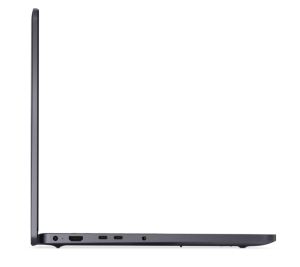 Лаптоп Dell Pro 16 PC16250, Intel 5 120U (10 cores, up to 5.0 GHz), 16" FHD+(1920x1200) 300nits AG, 16 GB: 1x16 GB, DDR5, 5600 MT/s, 256 GB TLC SSD, Intel Graphics, FHD HDR IR Cam and Mic, Wi-Fi 6E, FPR, Backlit Kb, Win11 Pro, Magnetite, 3Y PS