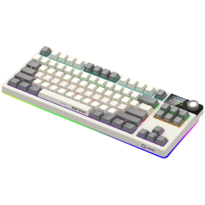 LORGAR KBP70TKLW, Wireless TKL Mechanical Gaming Keyboard Pro, Beige, EN layout