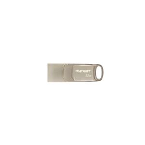 USB памет 32GB PATRIOT TAB T560, Dual USB/USB Type-C 3.2 Gen 1, up to 120MB/s, Gold