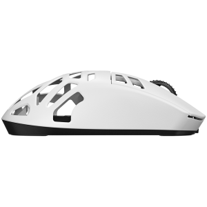 Геймърска безжична мишка LORGAR Elite MSE90W (LRG-MSE90W-WH), Wireless, 26000 DPI, USB, White