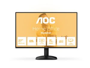 Монитор AOC 27B31H, 27" IPS, FullHD (1920x1080) 120Hz, 16:9, 1ms, 300cd/m2, 1500:1, Adaptive Sync, VGA, HDMI, Black