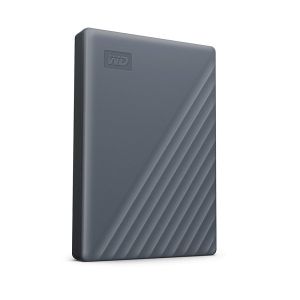 Външен диск 2TB WD My Passport (WDBWML0020BGY-WESN), 2.5", USB 3.2 Gen 1, Silicon Grey