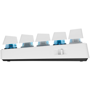 Безжична геймърска клавиатура LOGITECH PRO X 60 (920-011930), Bluetooth, LIGHTSPEED Wireless, Tactile Switch, USB, White