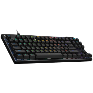LOGITECH PRO X TKL RAPID Gaming Keyboard  - BLACK - US INT'L - USB - EMEA28i-935 - LINEAR