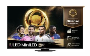 Телевизор 55" HISENSE 55U8Q ULED Mini LED TV, 4K Ultra HD, Smart TV, 165 Hz, Quantum Dot, Wi-Fi, Anthracite Gray