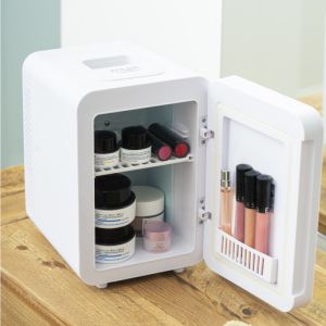 Хладилник мини Adler AD 8085, 32-42 W, 4 L, Огледална врата, Отопление/Охлаждане, Бял