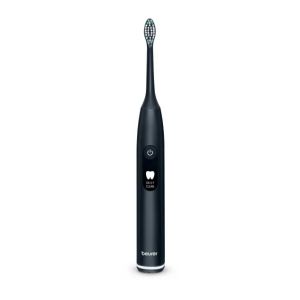 Електрическа четка за зъби Beurer SC 50 midnight ink, Electric Sonic Toothbrush, up to 80,000 mov/min, 5 cleaning programs: Clean, Sensitive, Polish, Gum Care, Whiten, Pressure sensor , 2-min. timer, Incl. 2 toothbrush heads and magnetic charging plate, 2