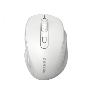 Безжична мишка CANYON OnClick 20 (CNE-CMSW20W), Wireless, 1600 DPI, White