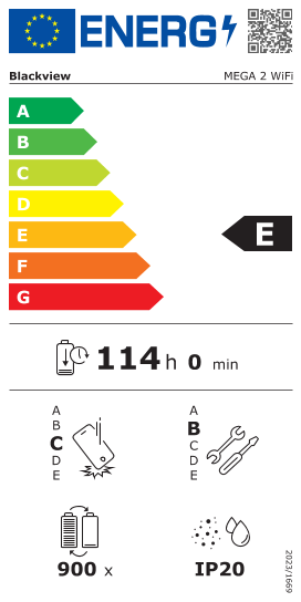 Таблет BLACKVIEW MEGA 2 WiFi, 12/256GB, 12'' Celestial Grey