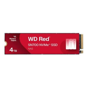 SSD 4TB WD Red SN700 (WDS400T1R0C-68BDK0), M.2 2280 S3-M, PCIe Gen3 x4 NVMe, for NAS devices