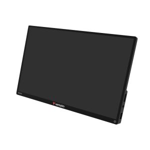 Монитор VERBATIM Portable Touchscreen 13.3" (32087), 13.3" IPS Touch, WUXGA (1920x1200) 16:10, 6ms, 250 cd/m2, 1000:1, Speaker 2x2W, Wireless power, 5000mAh Power Bank, HDMI, 2 x USB-C, USB, Black 