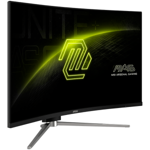 Монитор MSI MAG 325CQRXF E2, 31.5" Rapid VA Curved 1000R, WQHD (2560x1440) 240Hz, 16:9, 0.5ms, 300cd/m2, 3500:1, AMD FreeSync™ Premium, DP, 2xHDMI, USB Type-C, Black
