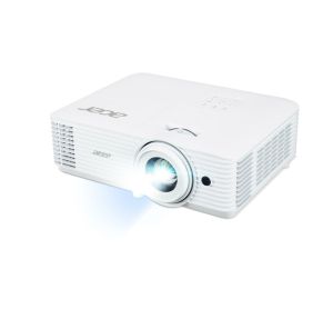 Мултимедиен проектор Acer Projector P5550, DLP, Full HD (1920x1080), 5200 ANSI Lumens, 18,000:1 Dynamic Black, 1.3X Zoom, LAN RJ45, 2x HDMI (1.4b), DC Out (5V/1.5A, USB-A), RS232, Speaker 10W, Bluelight Shield, 2.75 kg, Bag, 3Y, White