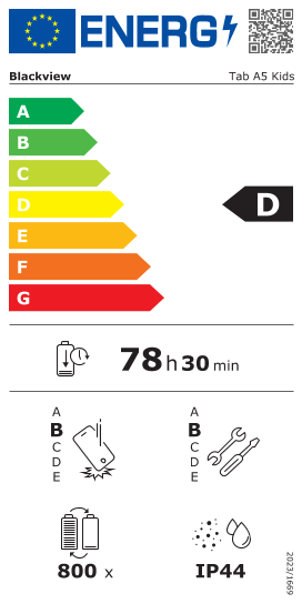 Таблет BLACKVIEW Tab A5 Kids, 4G LTE 3/64GB 8.0", Pink