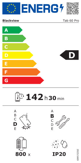 Таблет BLACKVIEW Tab 60 Pro, 4G LTE 4/128GB, 10.1", Gray