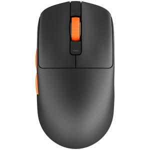 ROYAL KLUDGE M30 Black Orange Gaming Mouse PAW 33111K