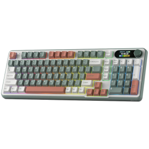 ROYAL KLUDGE RK-S98 Camping Green Gaming Keyboard Chartreuse switch