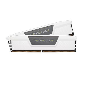 Памет CORSAIR 32GB DDR5 6400MHz (2x16GB) VENGEANCE DDR5 White
