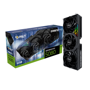 Видео карта PALIT GeForce RTX 5080 GamingPro, 16GB GDDR7, 256 bit, HDMI, 3xDP - NE75080019T2-GB2031A