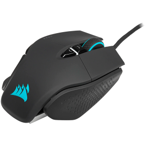 Геймърска мишка CORSAIR M65 RGB ULTRA (CH-9309411-EU2), Wired, Optical, 26000DPI, Backlit RGB LED, USB, Black