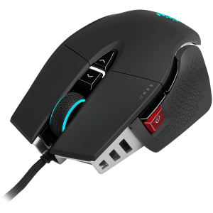 Геймърска мишка CORSAIR M65 RGB ULTRA (CH-9309411-EU2), Wired, Optical, 26000DPI, Backlit RGB LED, USB, Black