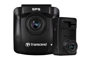 Видеорегистратор Transcend 64Gx2, Dual Camera Dashcam, Dual 1440P, GPS
