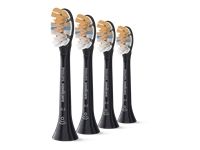 PHILIPS toothbrush head Sonicare Premium All-in-One 4pcs black