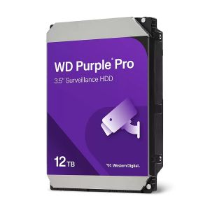 HDD 12TB WD Purple Pro (WD122PURP), 3.5", SATAIII, 7200 rpm, 256MB, for DVR/Surveillance