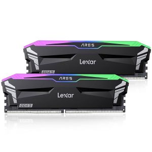 Памет LEXAR 32GB DDR5 6000MHz (2x16GB), ARES RGB DDR5, Black