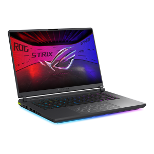 Лаптоп ASUS ROG Strix G16 (2025) G615LW-S5031W, 16'' WQXGA (2560x1600) 240Hz, Intel® Core™ Ultra 9 275HX (up to 5.40GHz, 24 ядра), NVIDIA GeForce RTX5080 16GB GDDR7, 32GB DDR5, 2TB SSD M.2, 4-Zone RGB, Windows 11 Home, Eclipse Gray - 90NR0LG1-M00750