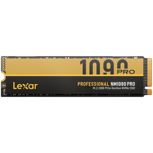 SSD 2TB LEXAR Professional NM1090 PRO (LNM109P002T-RNNNG), M.2 2280, PCIe 5.0 NVMe, 3D TLC NAND