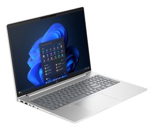 Лаптоп HP ProBook 4 G1iR 16" Pike Silver, Core 7 150U(up to 5.4Ghz/12MB/10C), 16" WUXGA AG 300nits, 16GB 5600Mhz 1DIMM, 512MB PCIe SSD, WiFi 6E + BT 5.3, FPR, Backlit Kbd, 3C Batt, Win 11 Pro, 3Y Offsite