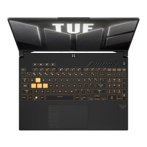 Лаптоп Asus TUF F16  FA607NUG-RL117,AMD Ryzen 7 ( R7 6C H) 16.0  WUXGA(1920X1200) 16:10 Bend+300nits AG,144 Hz,16GB DDR5 4800 Mhz(2*8),512 GB M.2 SSD,RTX 4050 6GB GDDR6,Wi-Fi 6(802.11ax),Backlit Chiclet Keyboard 1-Zone RGB, no OS, Mecha Gray