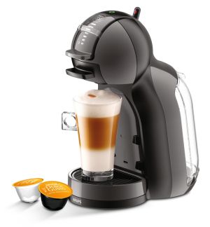 Кафемашина KRUPS KP123810 Mini Me NESCAFÉ Dolce Gusto, 1500W, Capsules, Black & Antracite