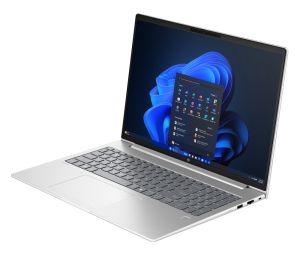 Лаптоп HP ProBook 4 G1iR 16" Pike Silver, Core 5 120U(up to 5Ghz/12MB/10C), 16" WUXGA AG 300nits, 16GB 5600Mhz 1DIMM, 512MB PCIe SSD, WiFi 6E + BT 5.3, FPR, Backlit Kbd, 3C Batt, Win 11 Pro, 3Y Offsite