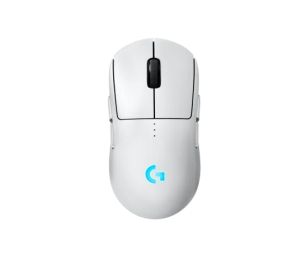 Безжична геймърска мишка LOGITECH PRO 2 LIGHTSPEED (910-007302), Wireless, 44 000 DPI, White