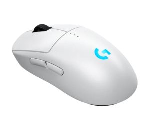 Безжична геймърска мишка LOGITECH PRO 2 LIGHTSPEED (910-007302), Wireless, 44 000 DPI, White