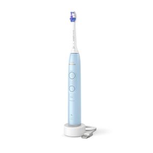 Ел. четки за зъби PHILIPS HX7406/01 Sonicare Series 6100, 2 режима за четкане, 3 степени на интензивност, Визуален сензор за натиск, Светлосиня
