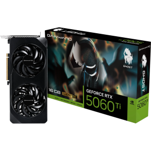 Видео карта GAINWARD GeForce RTX 5060 Ti Ghost OC 16GB, 16GB GDDR7, 128bit, HDMI, 3xDP