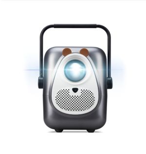 Мултимедиен проектор AOPEN Projector QF23s (Grey), LCD, LED Light Source, Full HD (1920x1080), 250 ANSI Lumens (6500 LED Lumens), 1000:1, Auto Focus, HDMI 2.0, HDMI 2.0 (HDCP) x 1, USB (Type A 2.0) x1 share output port, Speakers 2x3W,  (V 5.4, BT In/Out),