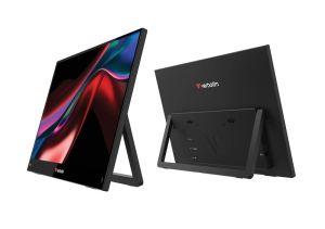 Монитор VERBATIM Portable Light series, 15.6" IPS Touch, FullHD (1920x1080) 60Hz, 16:9, 10ms, 250cd/m², 1000:1, Speaker, USB-C, Mini HDMI, Black