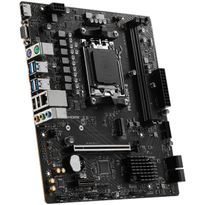 Дънна платка MSI PRO A620M-B (AMD AM5, 2x DDR5, 1x M.2, 2.5Gbit LAN, HDMI, VGA) Micro ATX