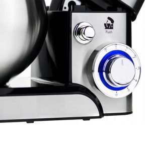 Планетарен миксер Voltz V51115F, 1600W, Метална декорация, 5 литра, 6 скорости, LED, Инокс