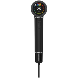 Сешоар AENO HD5 AI ProDryer (AHD0005B), 1500W, Voice Control, Ionizer, Touch LCD, Infrared Nursing, Infrared Distance Protection, AI Control, Gravity Sensor 110000RPM, Noise less than 67dB, Black