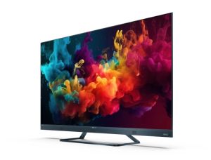 Телевизор Sharp 50FQ5EG, 50" QLED  GOOGLE TV, 4K Ultra HD 144Hz Quantum Dot 3840x2160 Aluminium Slim Frameless, AQUOS AI, DVB-T/T2/C/S/S2, 500 NIT, Active Motion 1400, HARMAN/KARDON, HDR10, Dolby Atmos, Dolby Vision, DTS:X, Google Assistant, HDMI eARC, Mi
