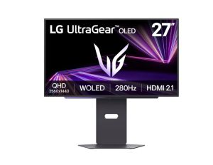 Монитор LG 27GX700A-B UltraGear, 26.5" OLED, QHD (2560 x 1440) 280Hz, 16:9, 0.03ms, 1.5M:1, 335cd/m2, AMD FreeSync Premium Pro, NVIDIA G-SYNC, 2xHDMI, DisplayPort, USB 3.0, Black