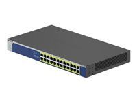 NETGEAR 24PT GIGE UNMNGED SWTCH W/ POE++