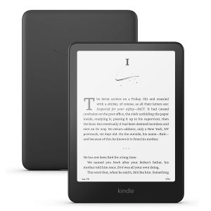 Ел. книга KINDLE Paperwhite Gen 12 (2024), 7" E-ink display with Front Light, 16GB, Wi-Fi, BT, IPX8, Black