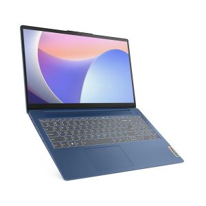 Лаптоп LENOVO IdeaPad Slim 3 15IRU8 (82X700H6BM), 15.6" FullHD (1920x1080) TN, Intel® Core™ i3-1315U (10M Cache, 3.3GHz up to 4.5GHz, 6 ядра), 8GB LPDDR5, 512GB SSD M.2, noOS, Abyss Blue