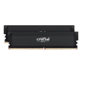 Памет CRUCIAL Pro Overclocking, 32GB DDR5 6400MHz (2x16GB) UDIMM Black